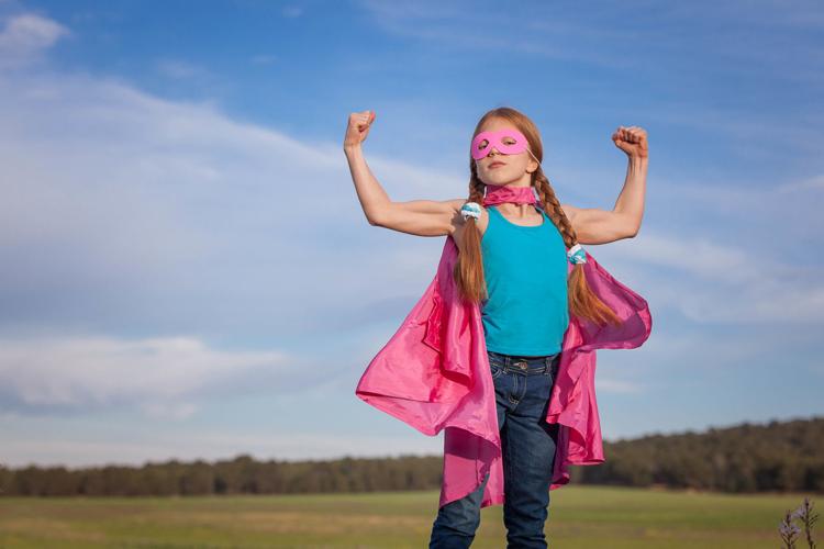 Girl with superpowers